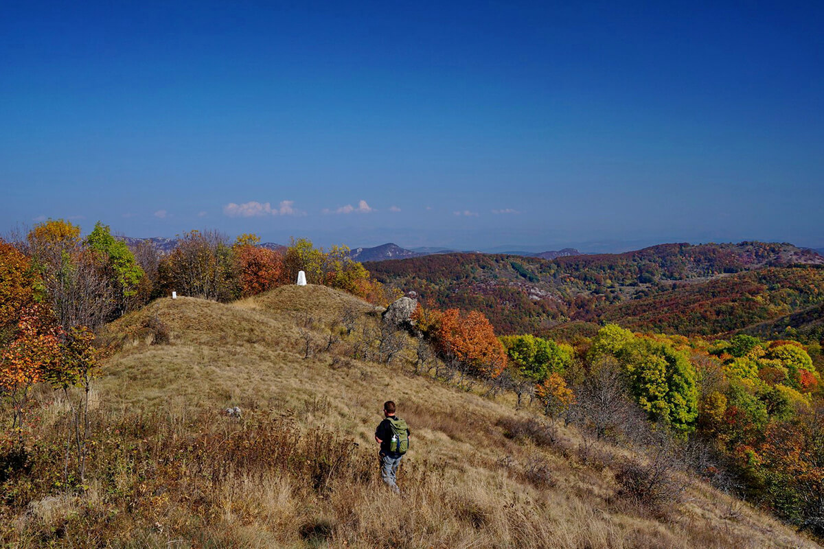 връх ветрен панорама