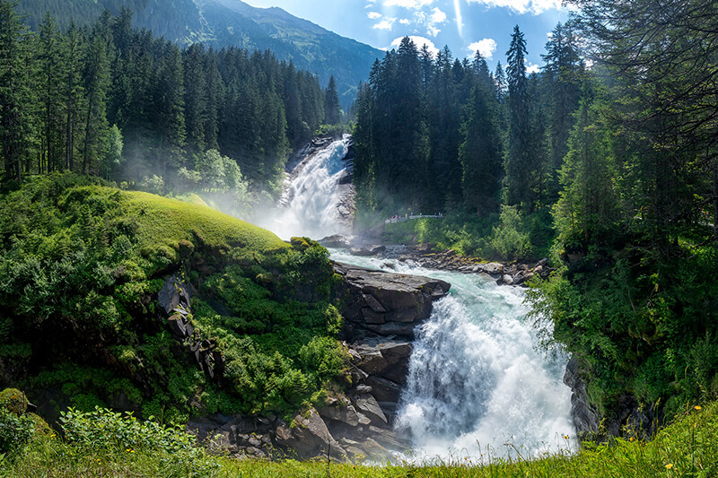 водопад кримл