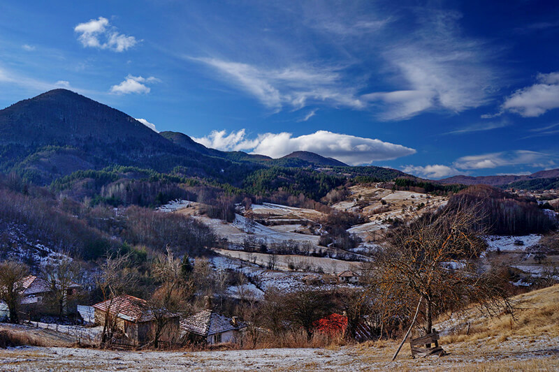 панорама село арда
